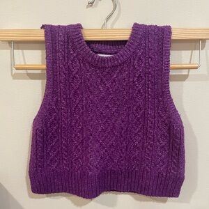 Zara sweater vest
